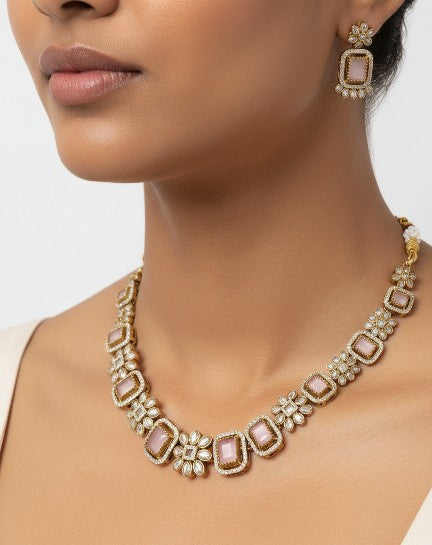 CaronRose Petal Bloom Necklace Set